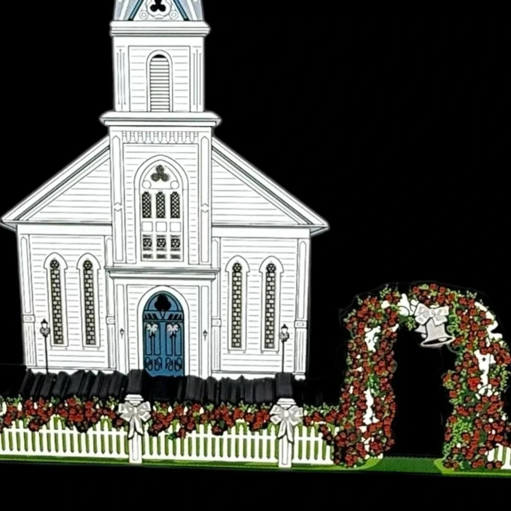 Springsdale Wedding Chapel Grand Rapids, MI‎ Shelia's Collectibles Wood 2000